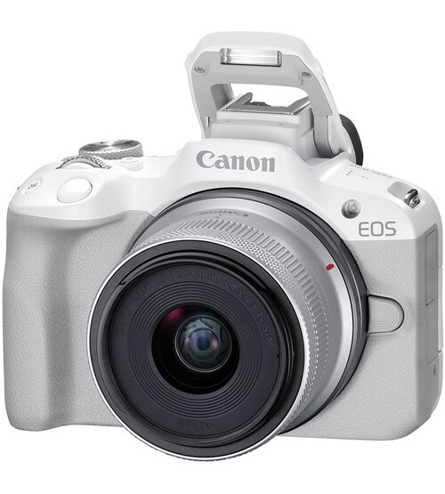 Canon EOS R50 KIT RF-S 18-45MM STM (White) (Promo Cashback Rp 2.000.000)